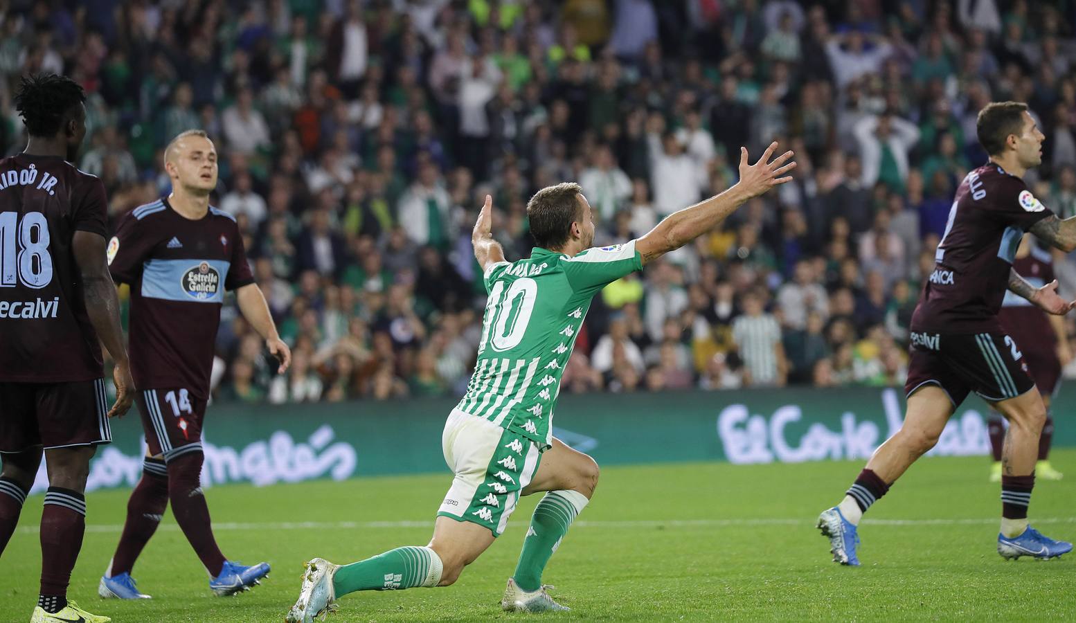 Las mejores imágenes del Real Betis - Celta de Vigo (2-1)
