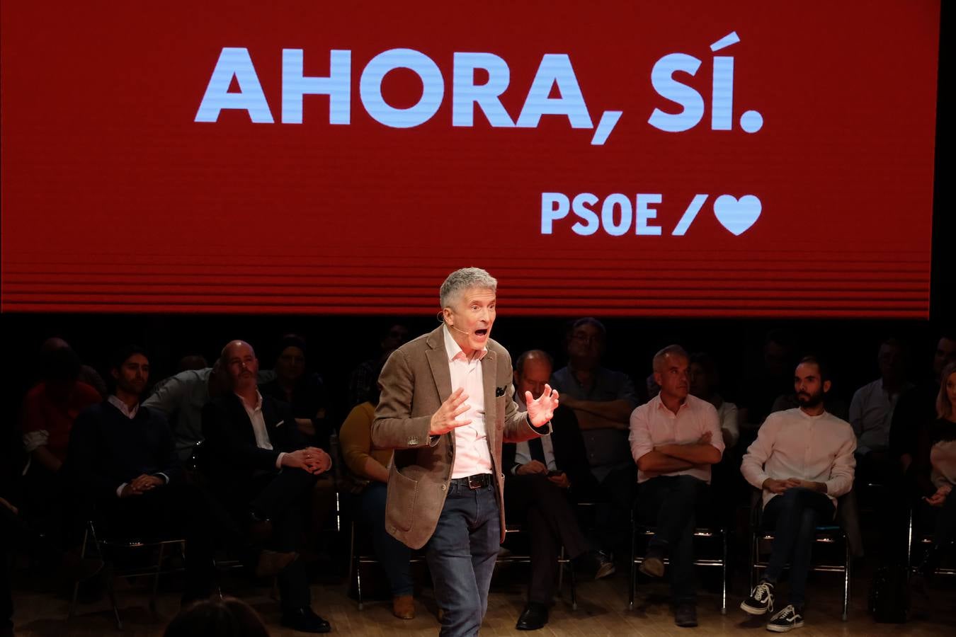 FOTOS: Fernando Grande-Marlaska inicia campaña en Jerez