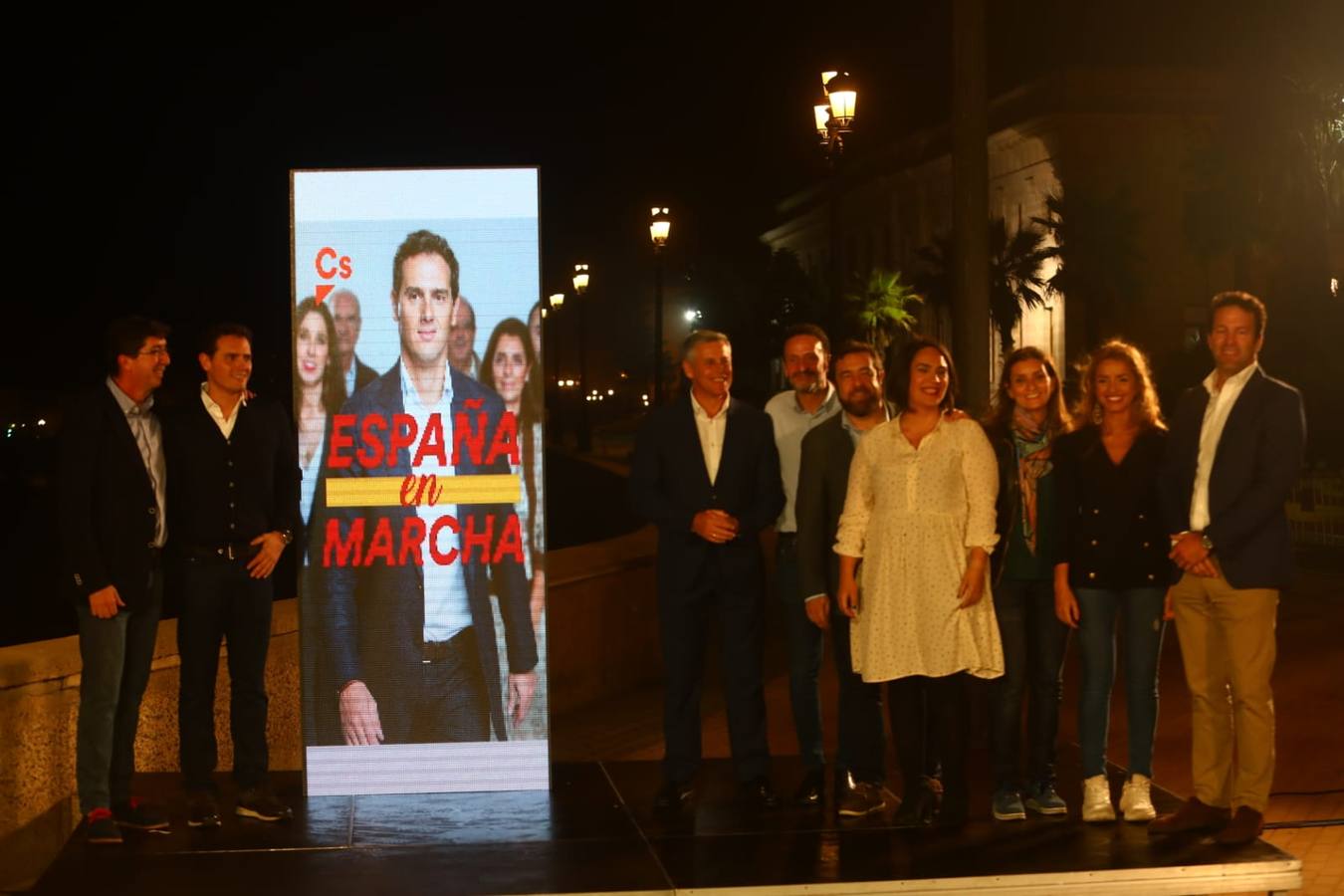 FOTOS: Albert Rivera inicia campaña en Cádiz