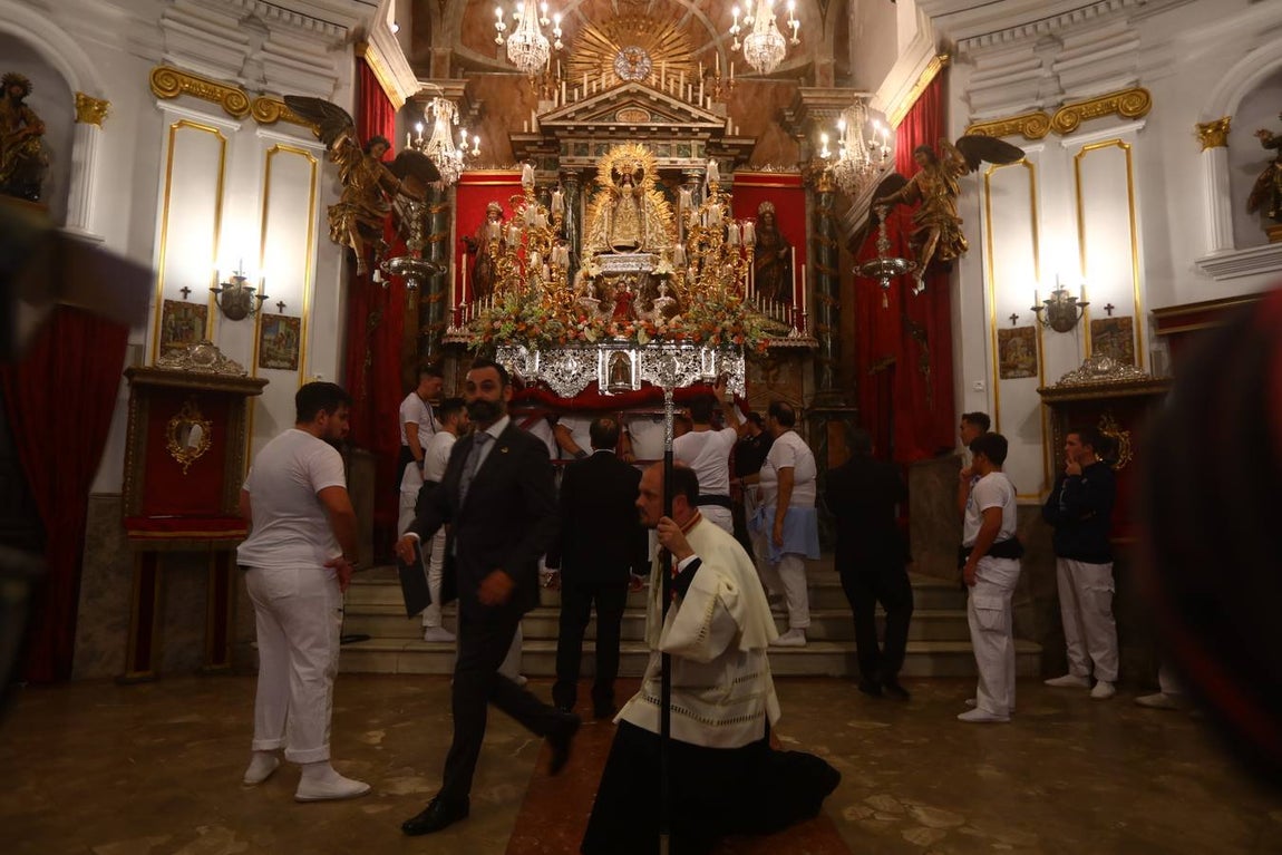 Procesión de la Virgen de la Palma Coronada