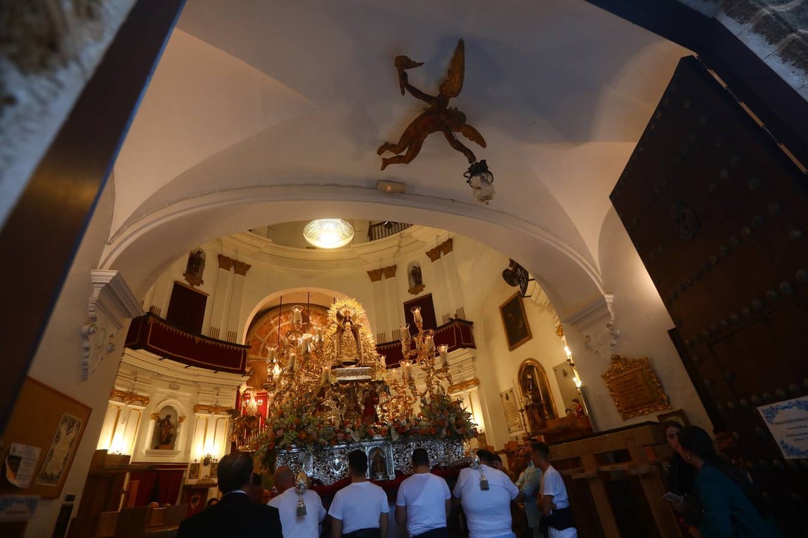 Procesión de la Virgen de la Palma Coronada