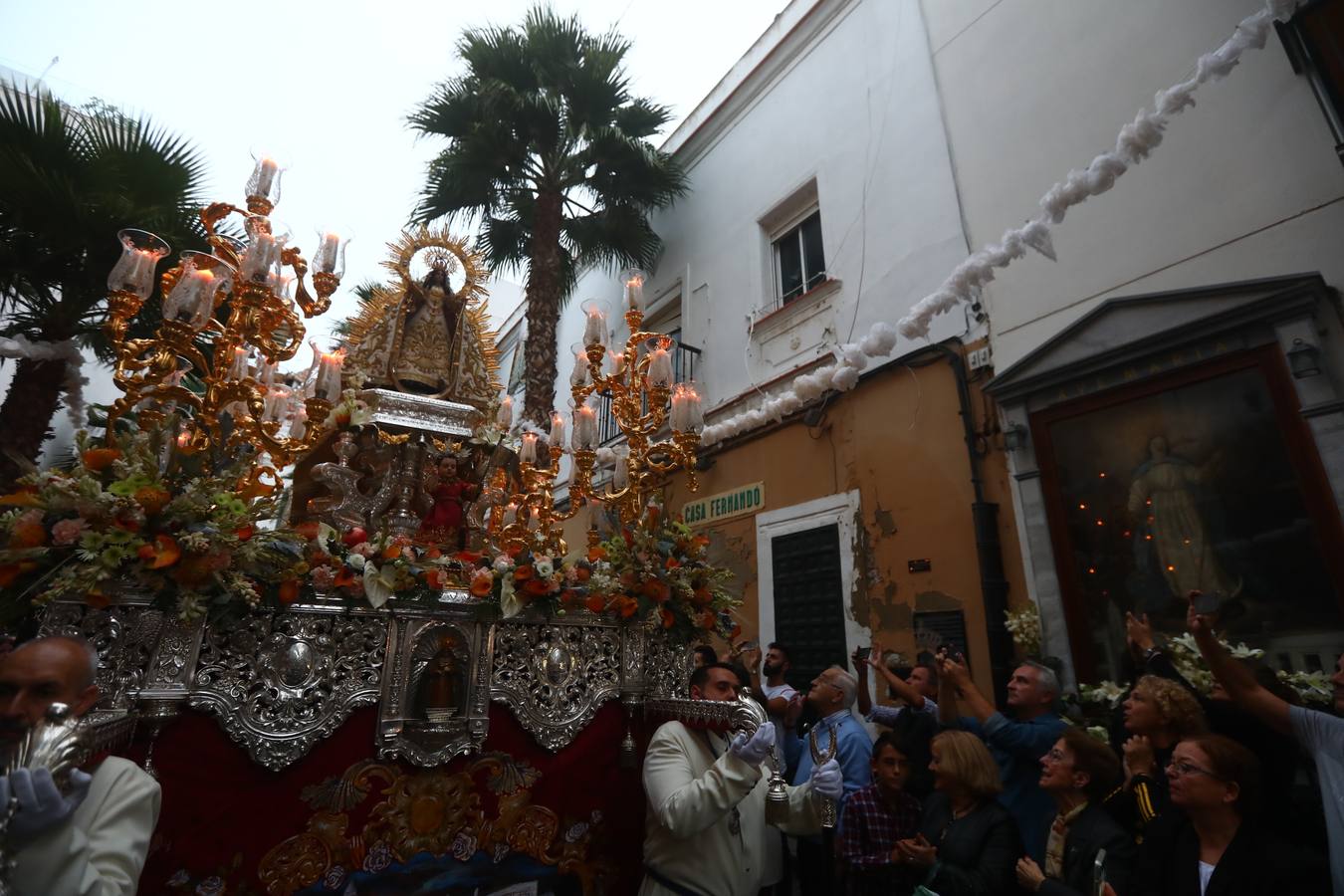 Procesión de la Virgen de la Palma Coronada