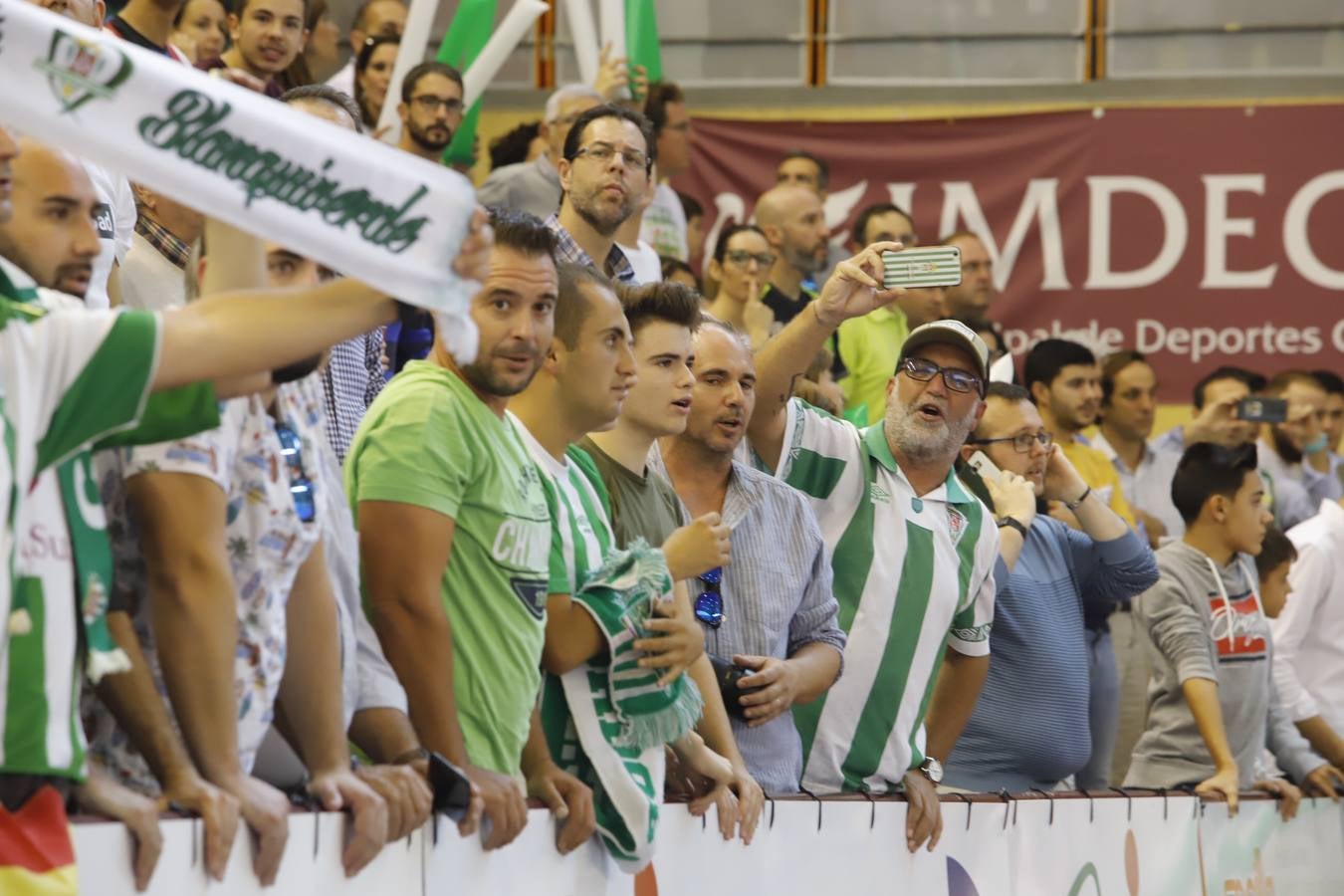 El partido del Córdoba Patrimonio ante el Barcelona, en imágenes