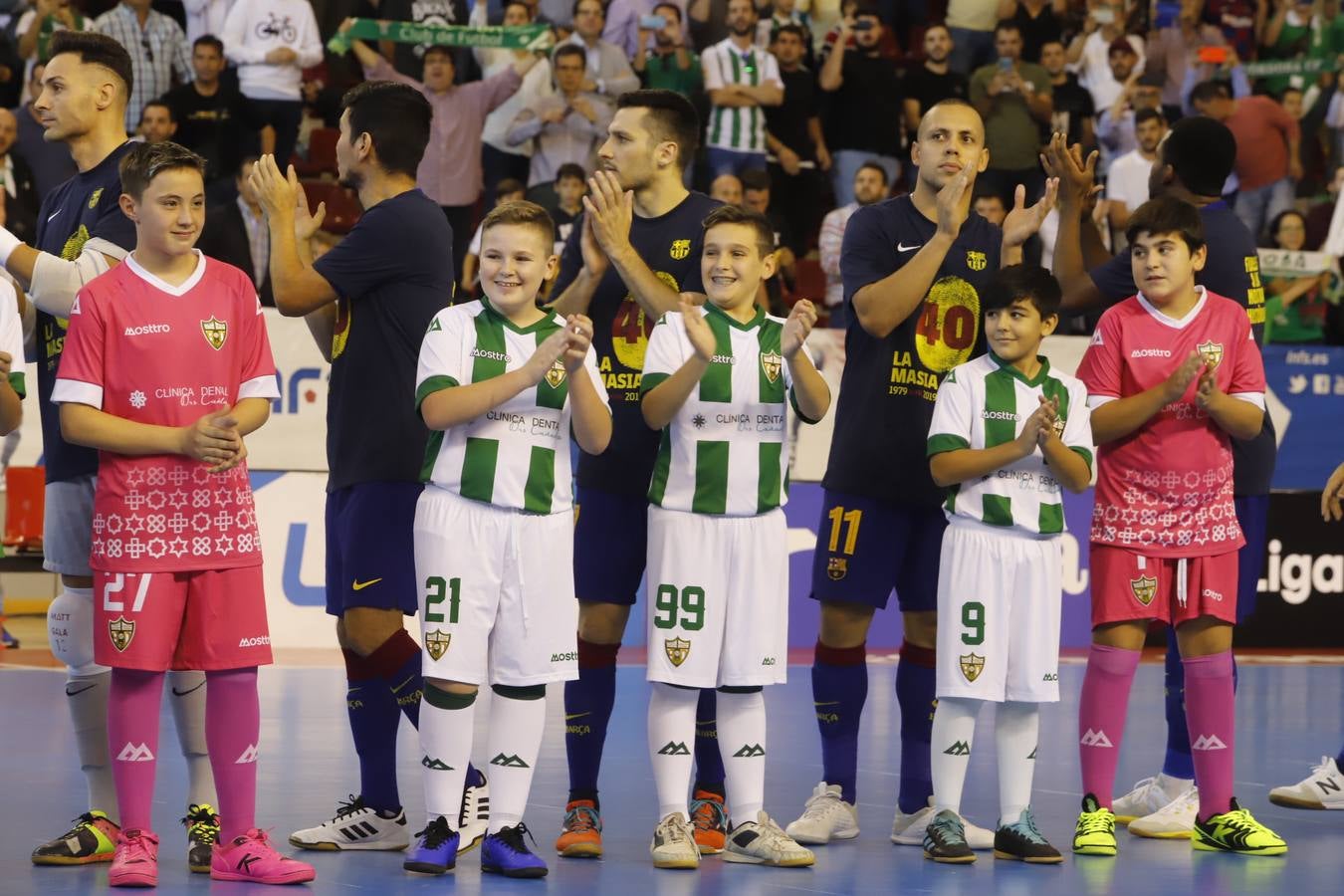 El partido del Córdoba Patrimonio ante el Barcelona, en imágenes