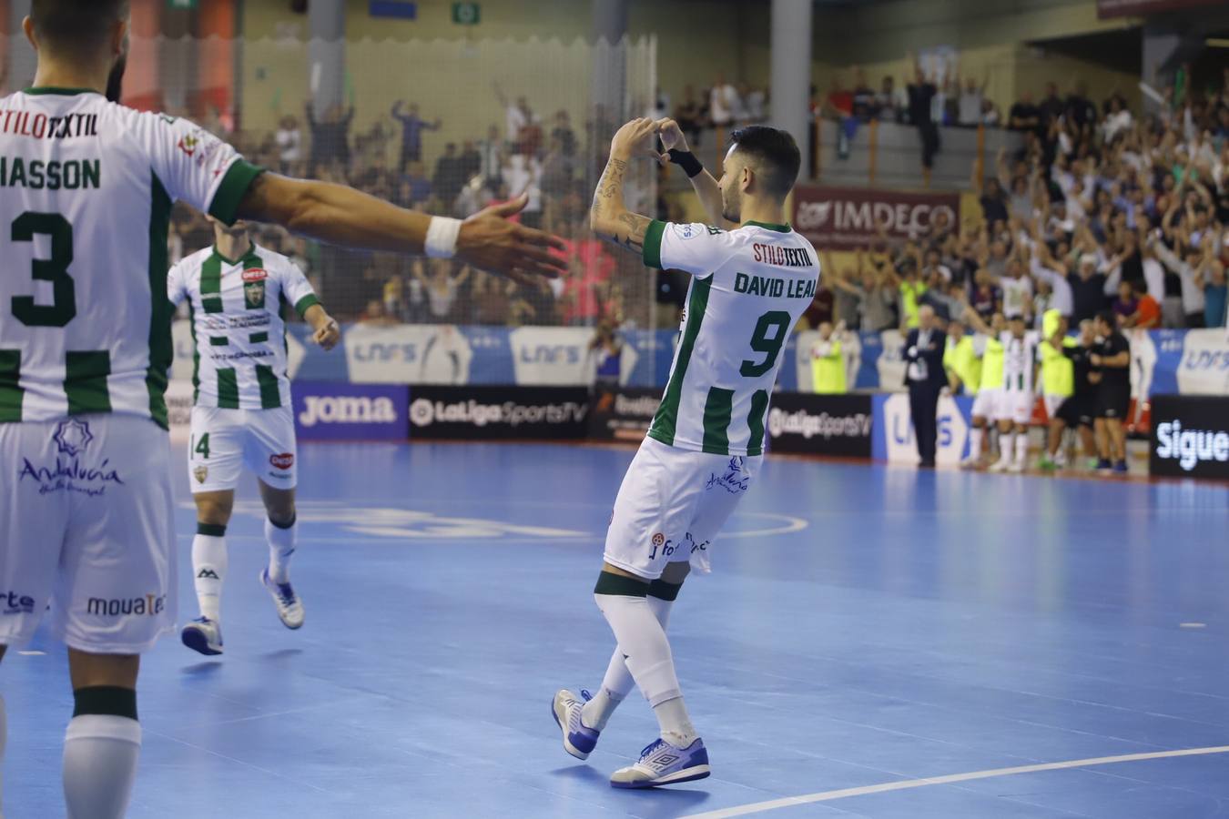 El partido del Córdoba Patrimonio ante el Barcelona, en imágenes