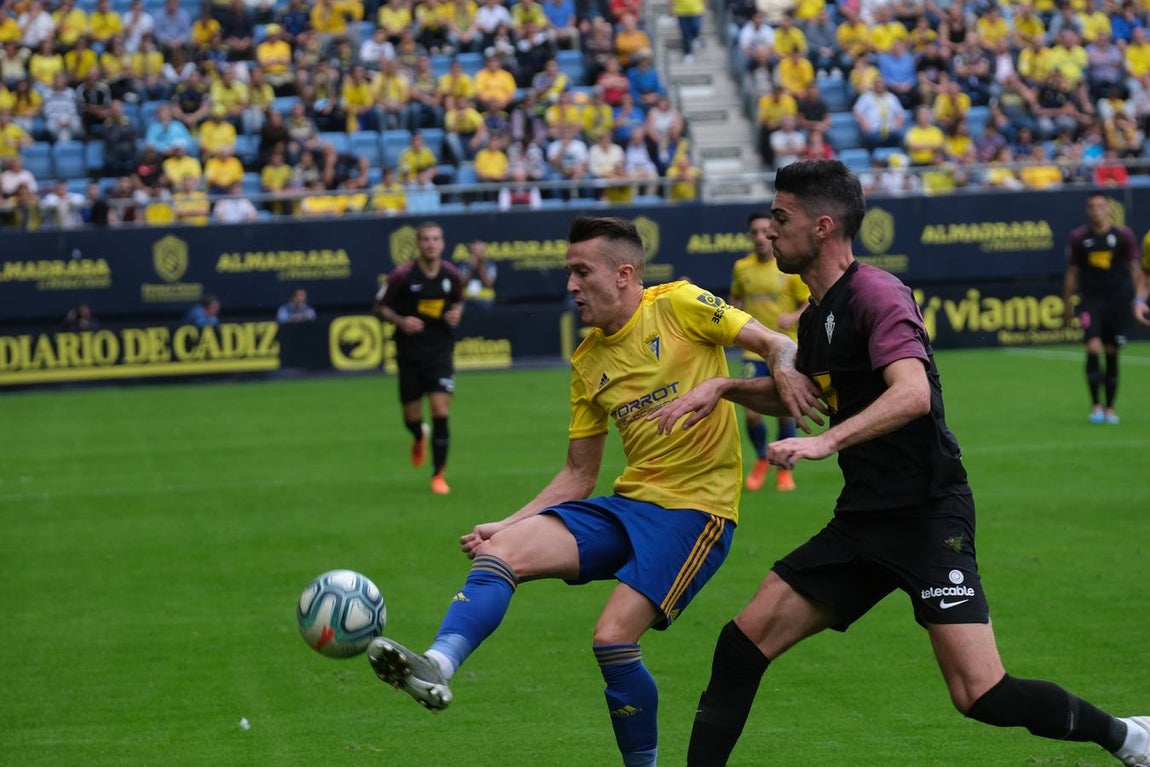 Partido Cádiz-Sporting (3-1)