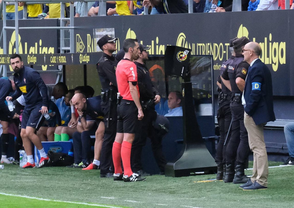 Partido Cádiz-Sporting (3-1)