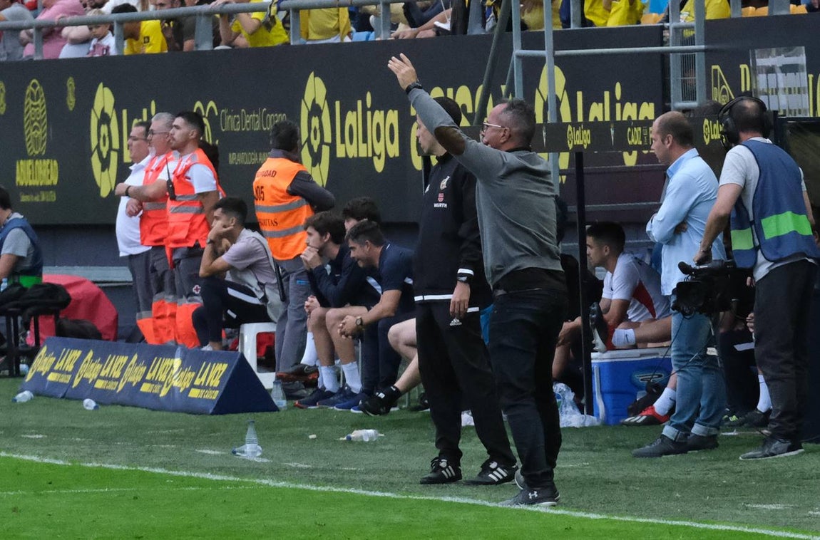 Partido Cádiz-Sporting (3-1)