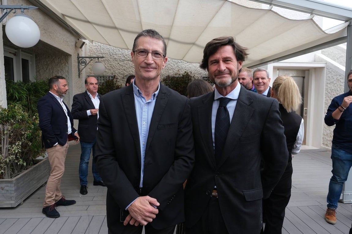 Antonio Villanueva y Guillermo Silóniz