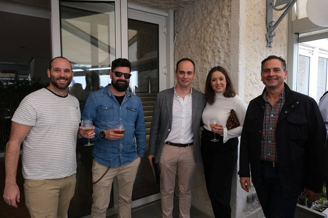 Pepe Chamizo, Jesús Recio, Israel Ramos, Vanesa Toro y Javier Córdoba
