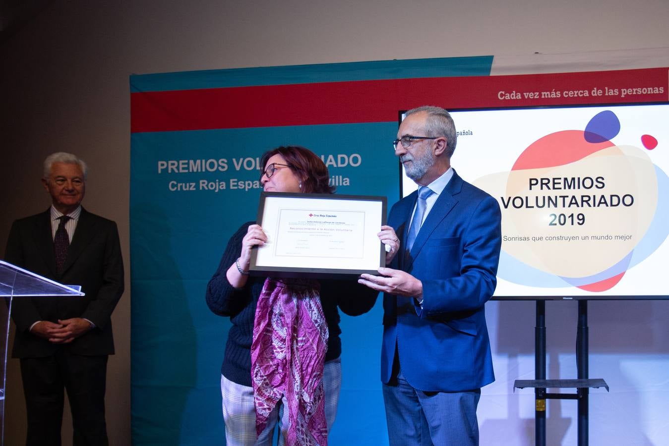 Entrega de los Premios Voluntariado 2019 de la Cruz Roja, en imágenes