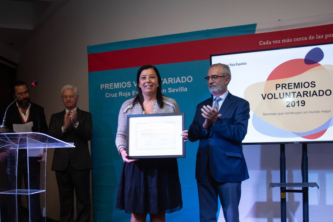 Entrega de los Premios Voluntariado 2019 de la Cruz Roja, en imágenes