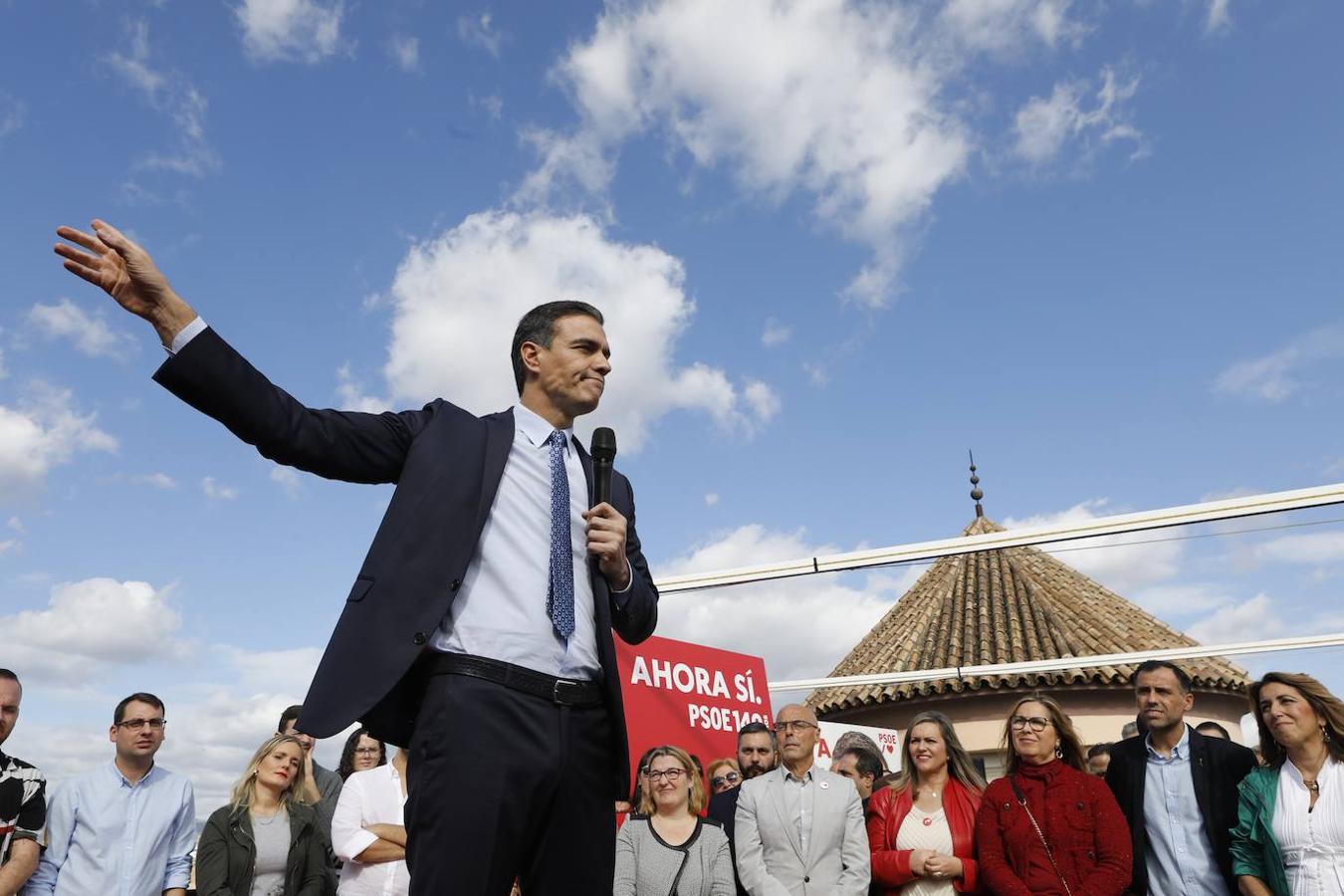 La visita de Pedro Sánchez a Córdoba, en imágenes