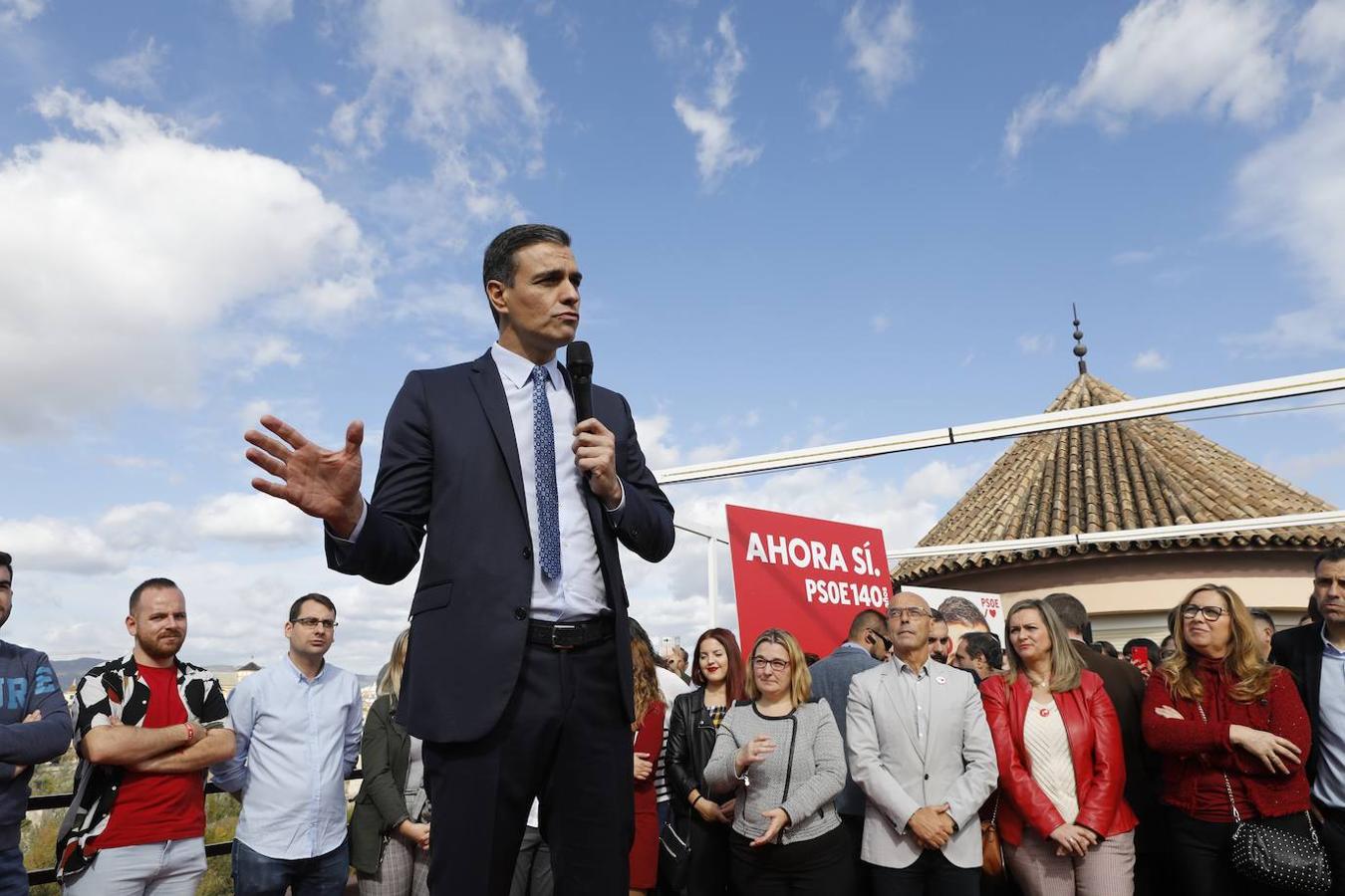 La visita de Pedro Sánchez a Córdoba, en imágenes