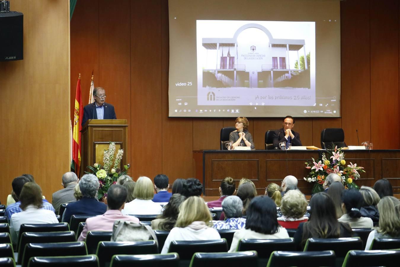 El acto por el 25 aniversario de la Facultad de Educación de Córdoba, en imágenes