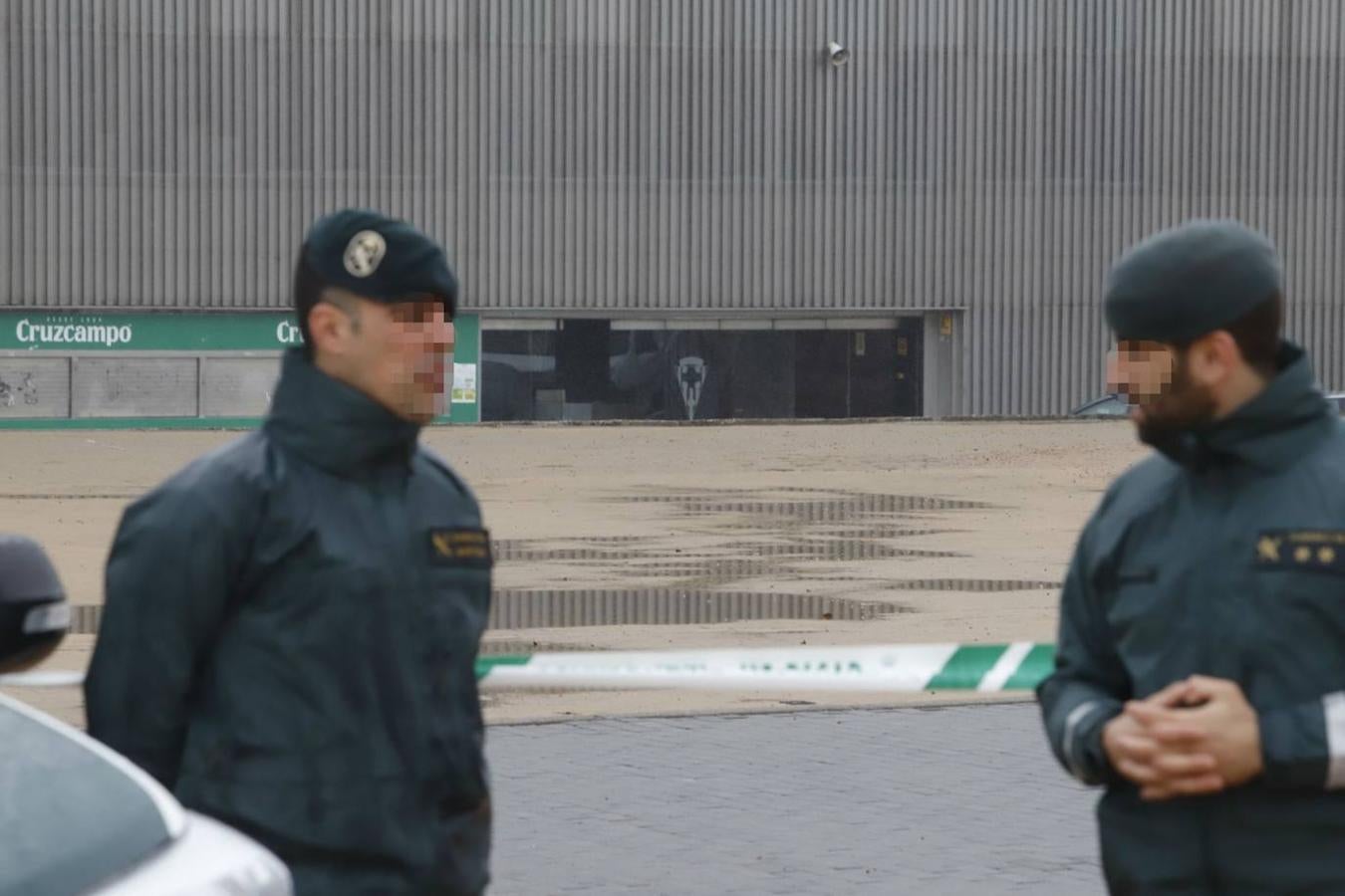 El registro de la Guardia Civil en el Córdoba CF y la casa de Jesús León, en imágenes