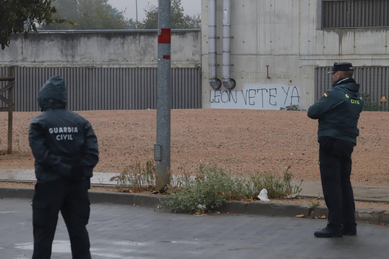 El registro de la Guardia Civil en el Córdoba CF y la casa de Jesús León, en imágenes