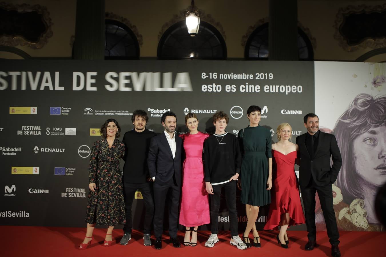 En imágenes, la alfombra roja del Festival de Cine Europeo de Sevilla