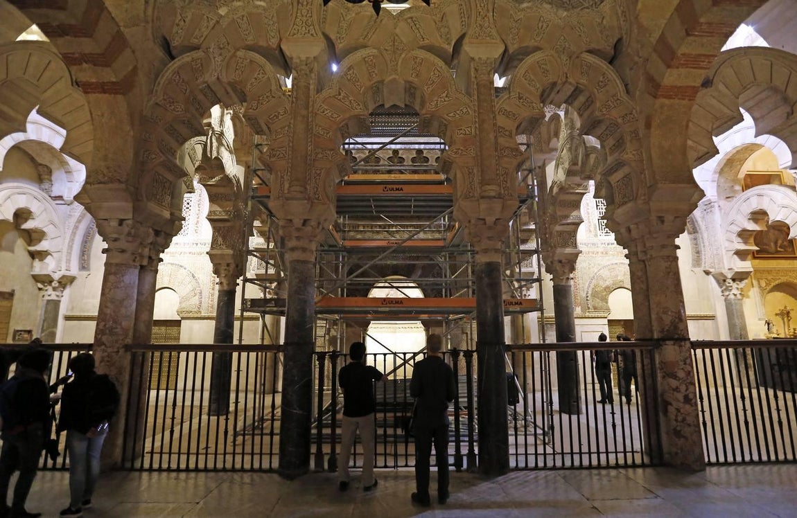 La maqsura y el mihrab de la Mezquita-Catedral de Córdoba, en imágenes