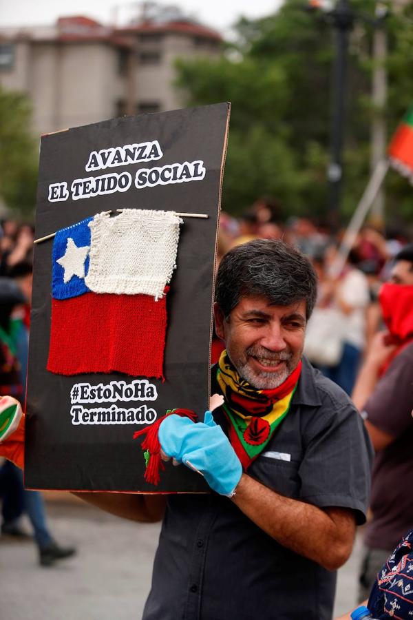 Las imágenes más impactantes de las protestas en Chile. 