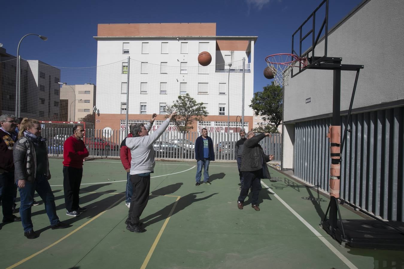 Visita al centro de día de Faisem en Córdoba, en imágenes