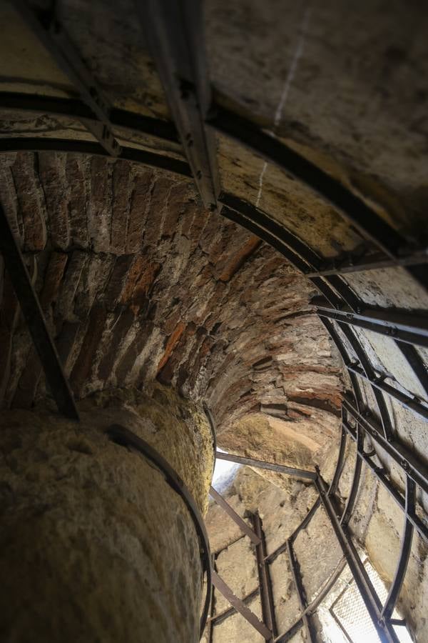 El interior del alminar de San Juan de Córdoba, en imágenes