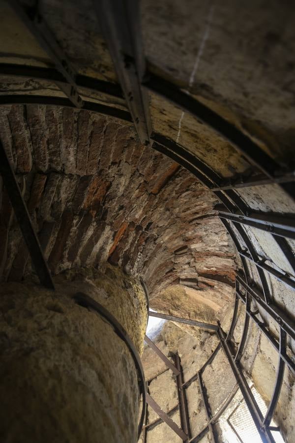 El interior del alminar de San Juan de Córdoba, en imágenes