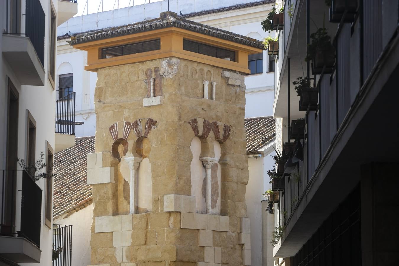 El interior del alminar de San Juan de Córdoba, en imágenes