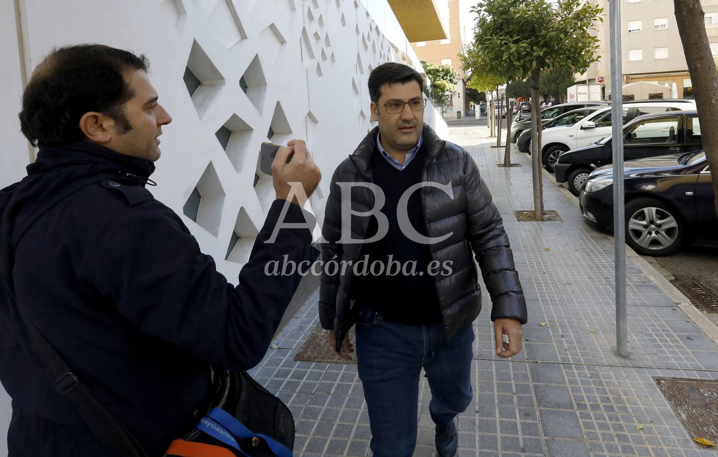 La visita de León a la Ciudad de la Justicia tras su puesta en libertad, en imágenes