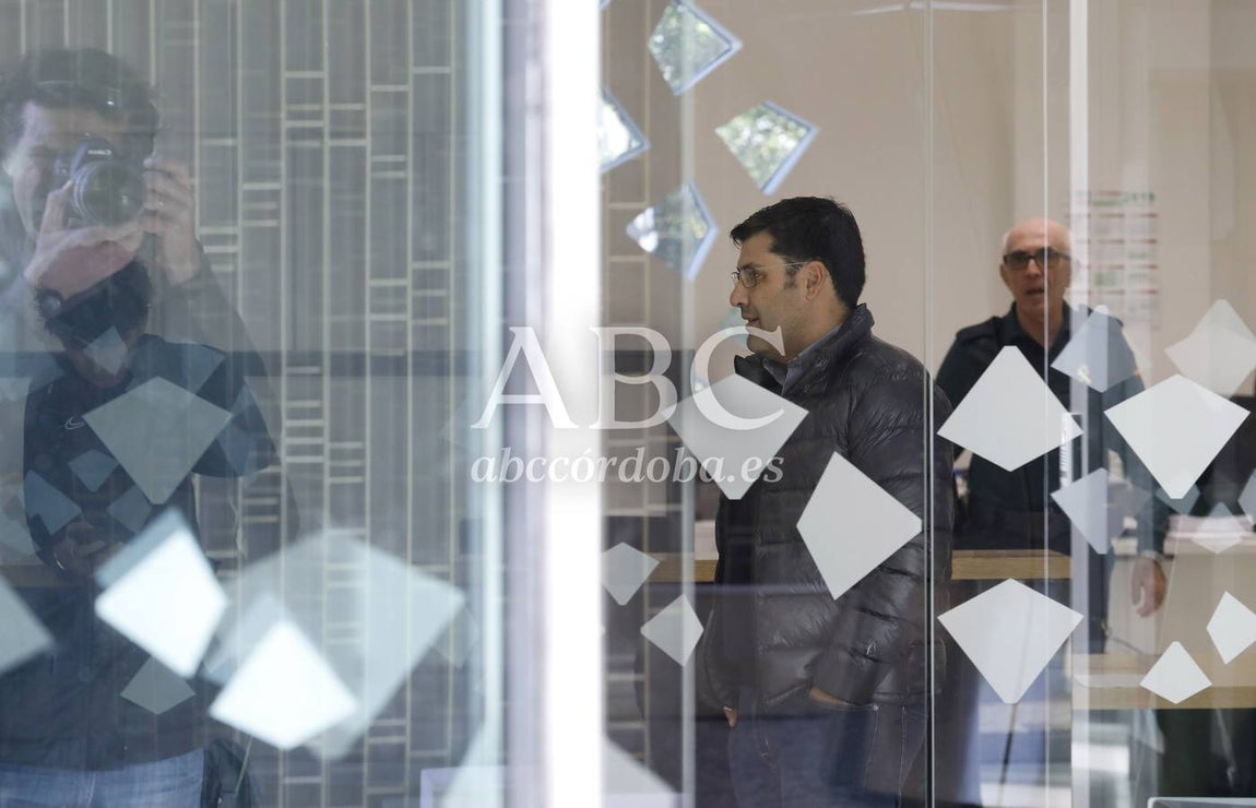 La visita de León a la Ciudad de la Justicia tras su puesta en libertad, en imágenes