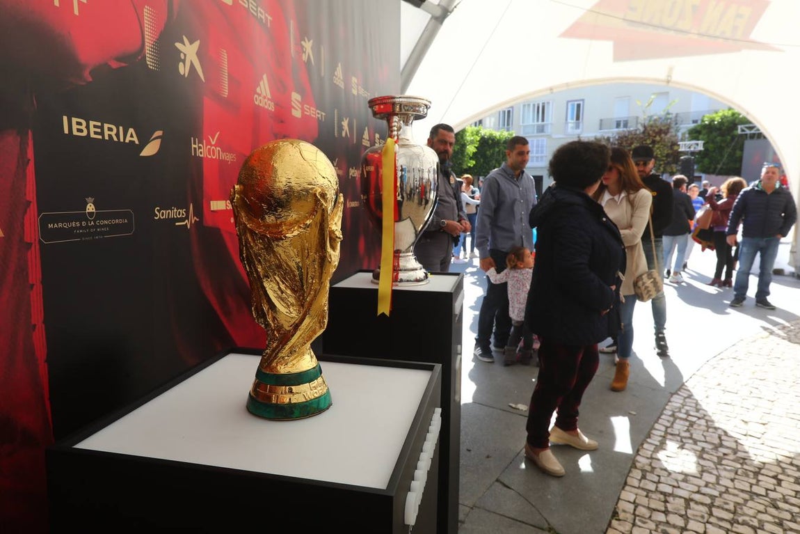 La fanzone de la selección desembarca en la Plaza de San Antonio