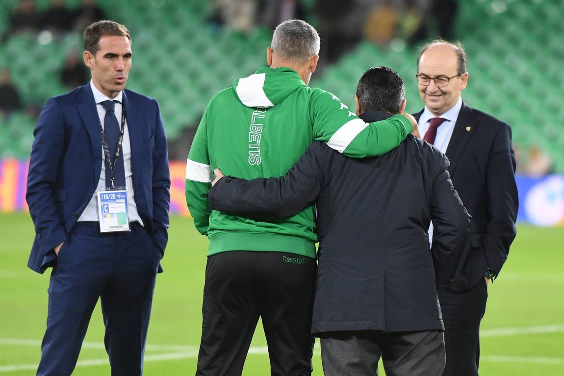 En imágenes, ambiente previo al derbi Real Betis - Sevilla FC
