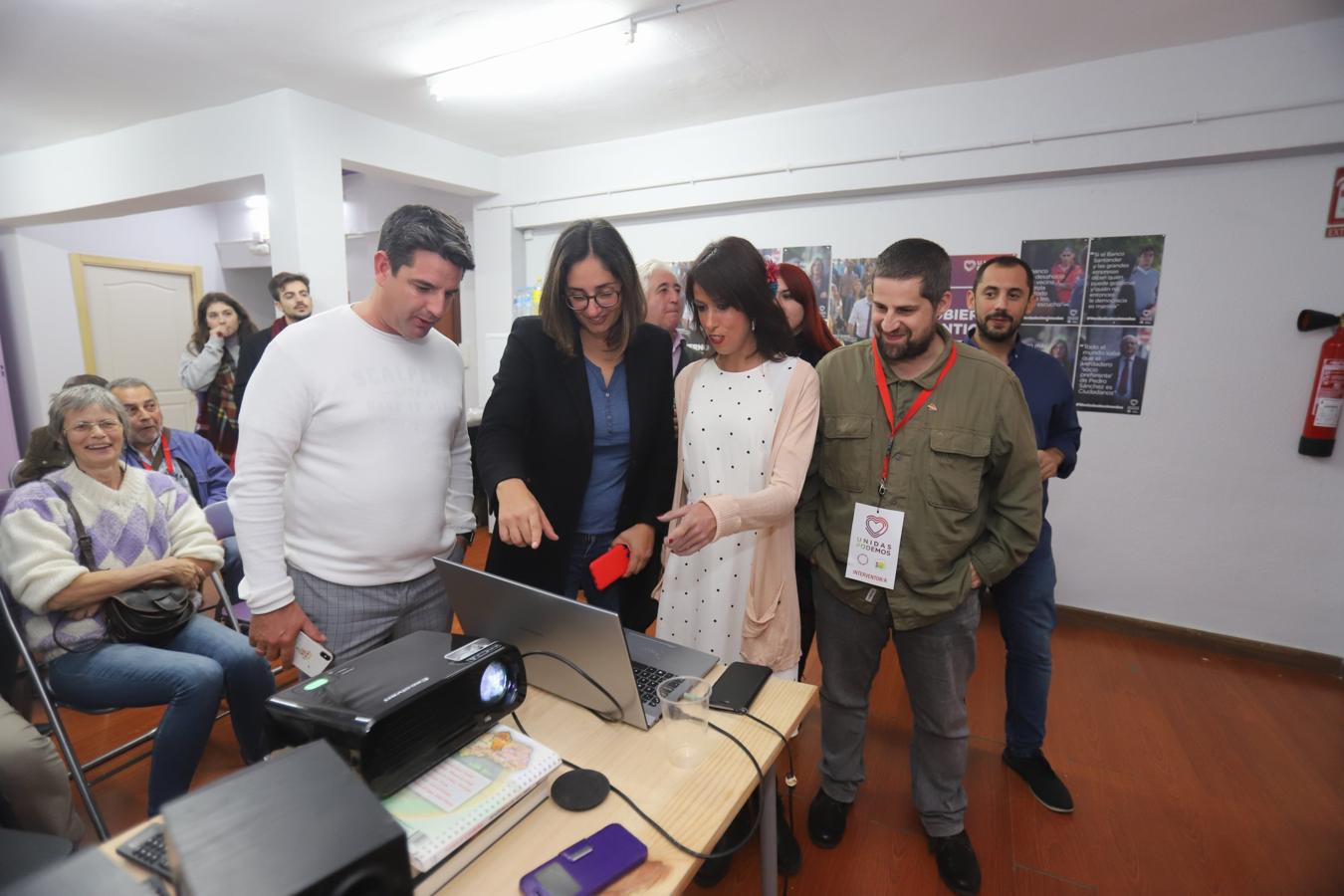 En imágenes, así vivió Unidas Podemos la noche de las elecciones en Córdoba