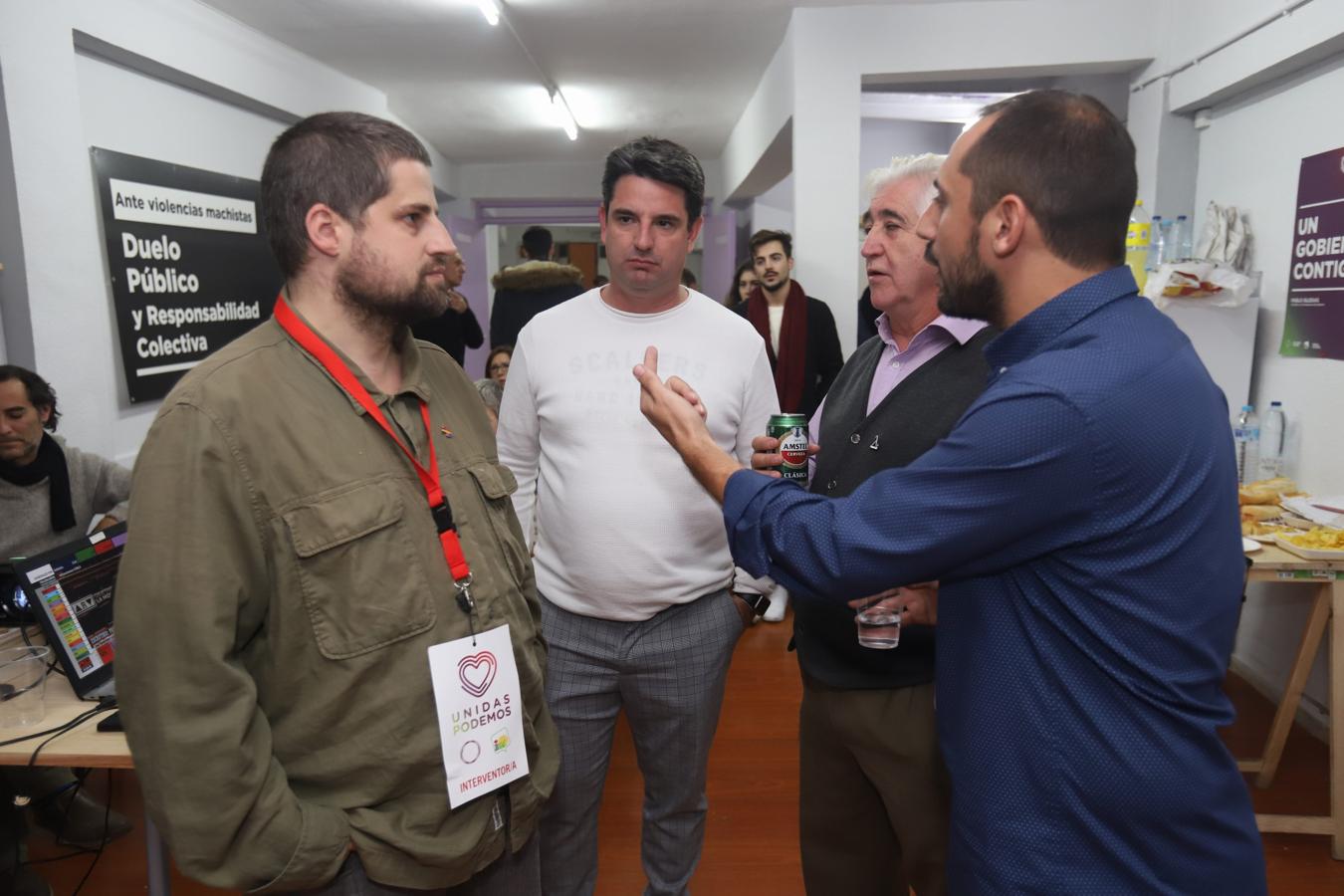 En imágenes, así vivió Unidas Podemos la noche de las elecciones en Córdoba