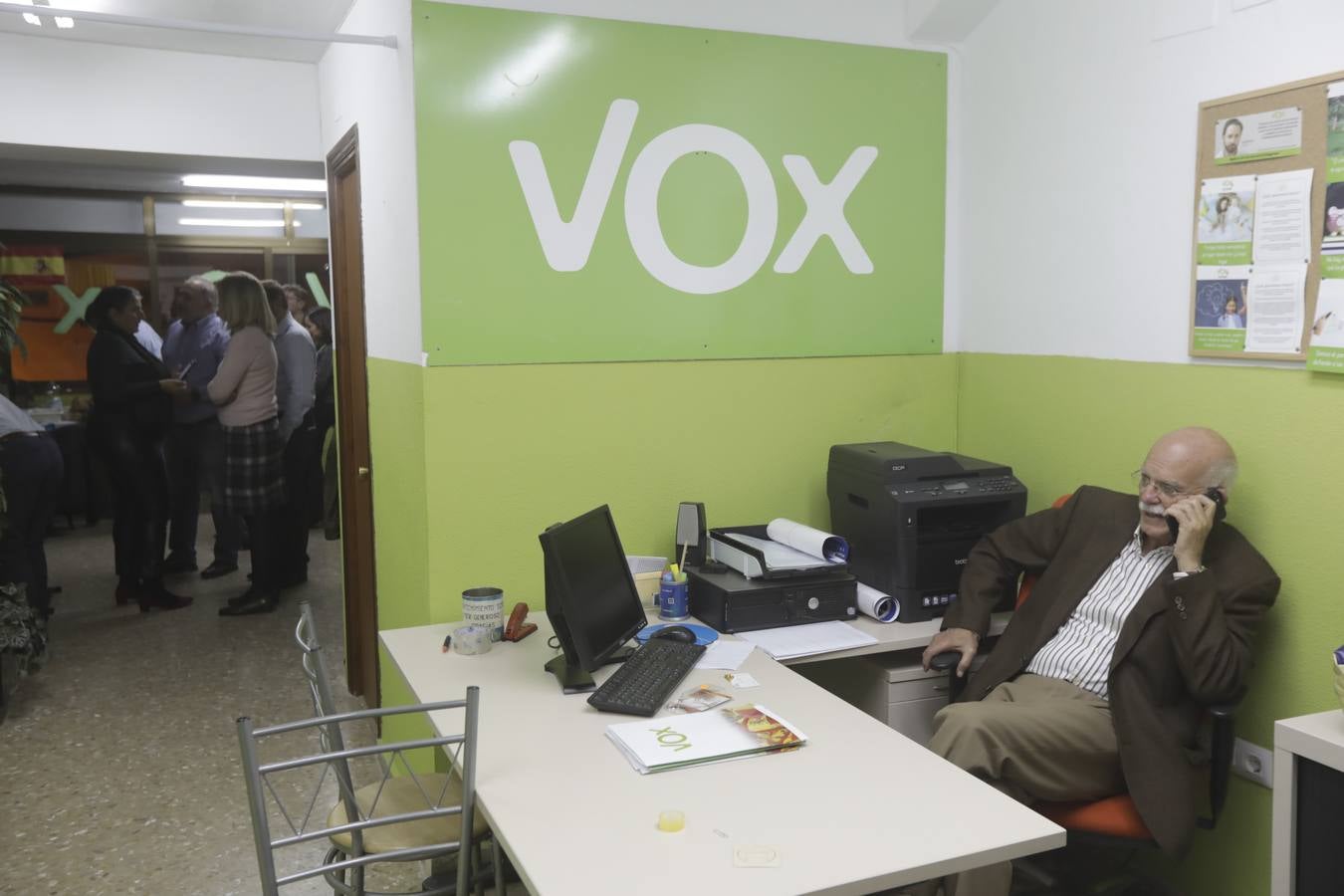 La fiesta de Vox en Cádiz, en imágenes