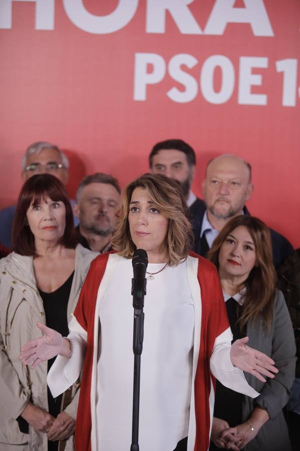 Susana Díaz agradece a los andaluces su «confianza en el PSOE»