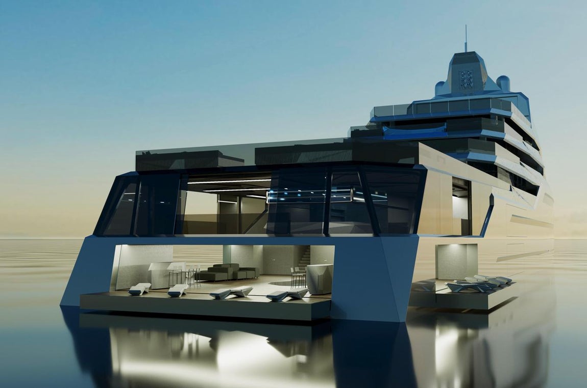 Equilibrium. En el Maindeck se ubica la piscina exterior de 15x7m con fondo de cristal. Sin duda, se trata de un escenario idílico con múltiples posibilidades. Desde poder disfrutar de un baño, tomar el sol en una de sus hamacas o deleitarse con un cóctel en uno de sus sofás y simplemente disfrutar de las vistas