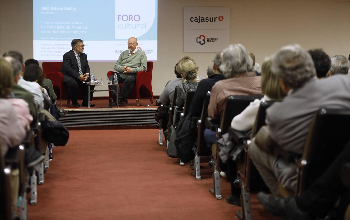 Eslava Galán en el Foro Cultural ABC, en imágenes