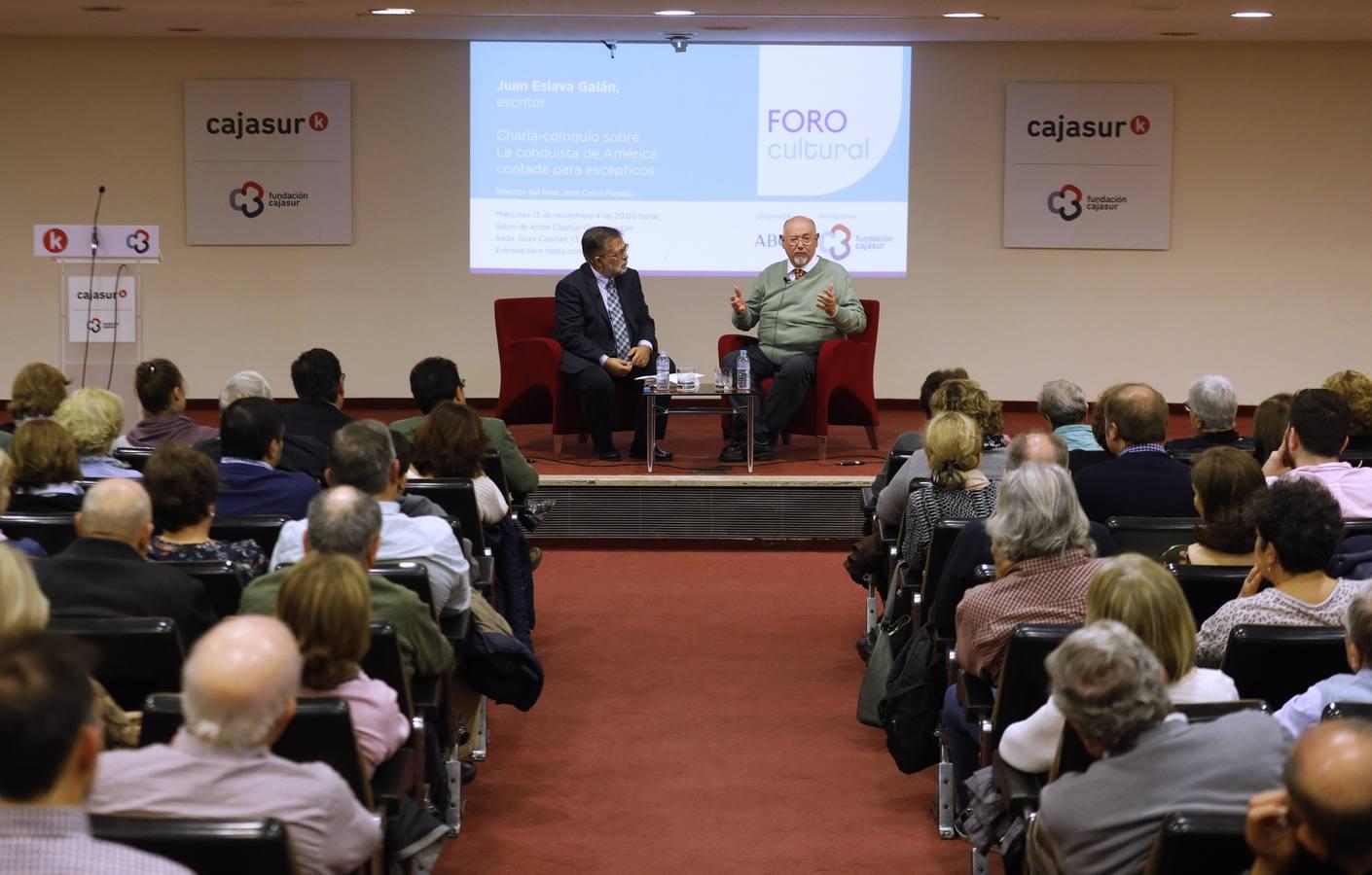 Eslava Galán en el Foro Cultural ABC, en imágenes