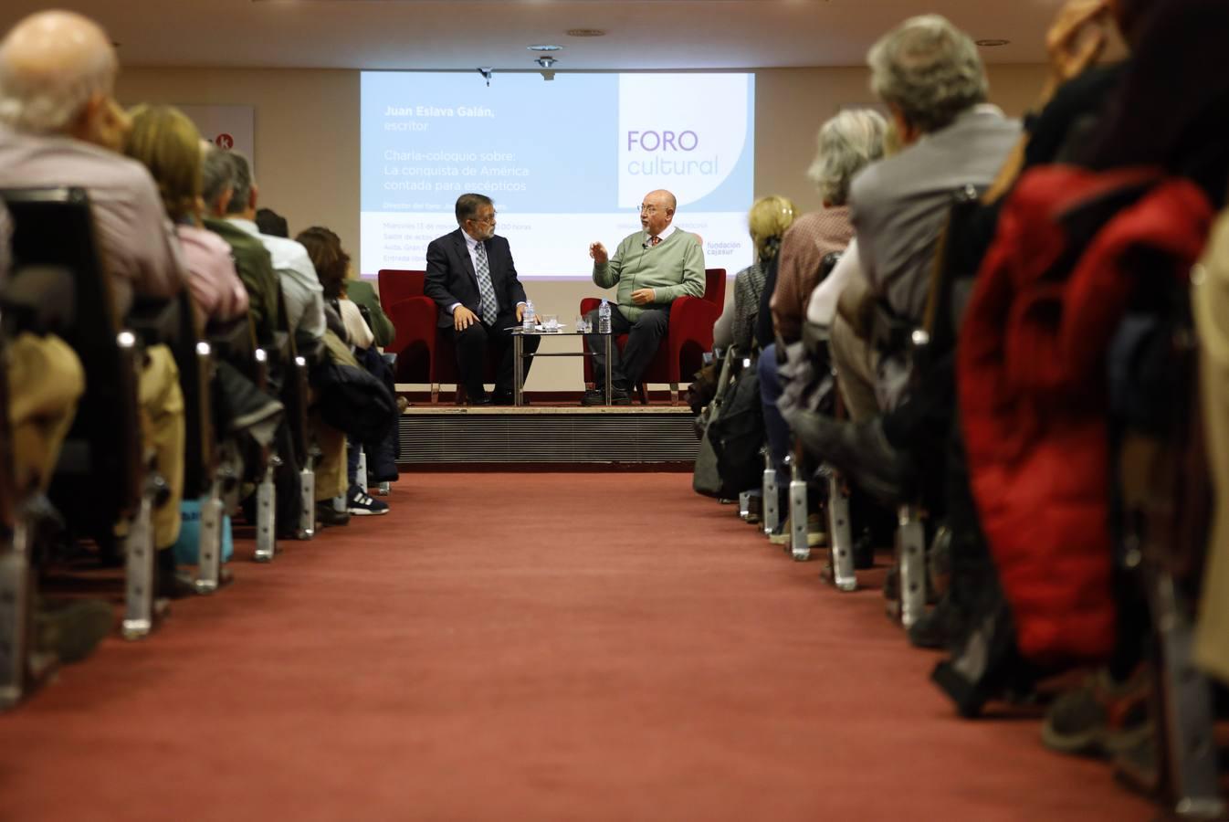 Eslava Galán en el Foro Cultural ABC, en imágenes