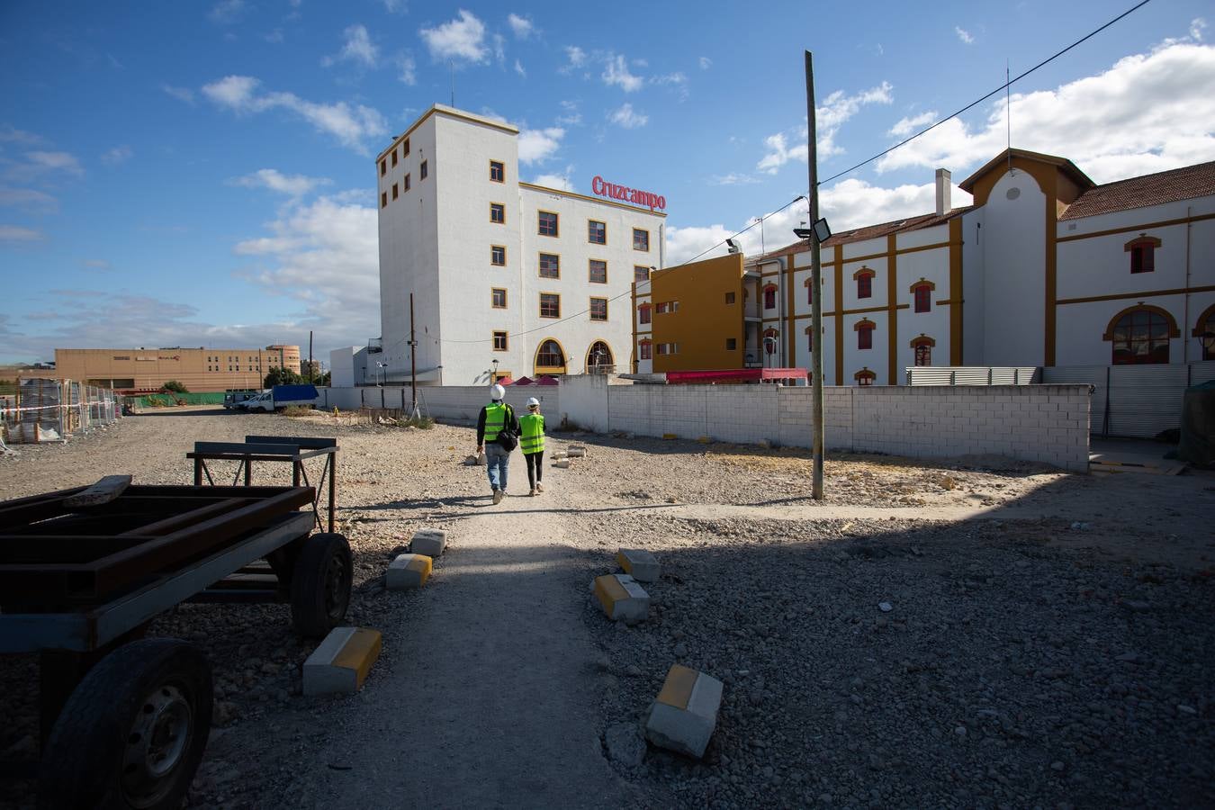 Presentación de la futura «fábrica de experiencias» de Cruzcampo