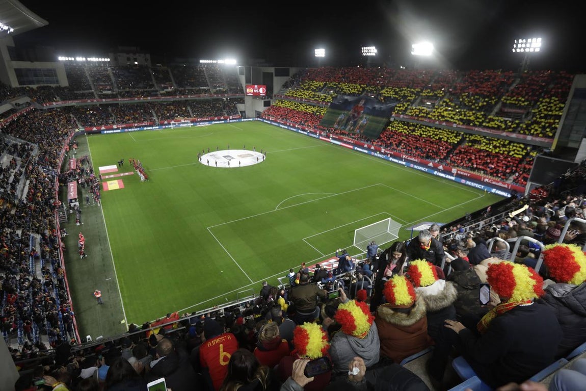 FOTOS: España-Malta en Cádiz