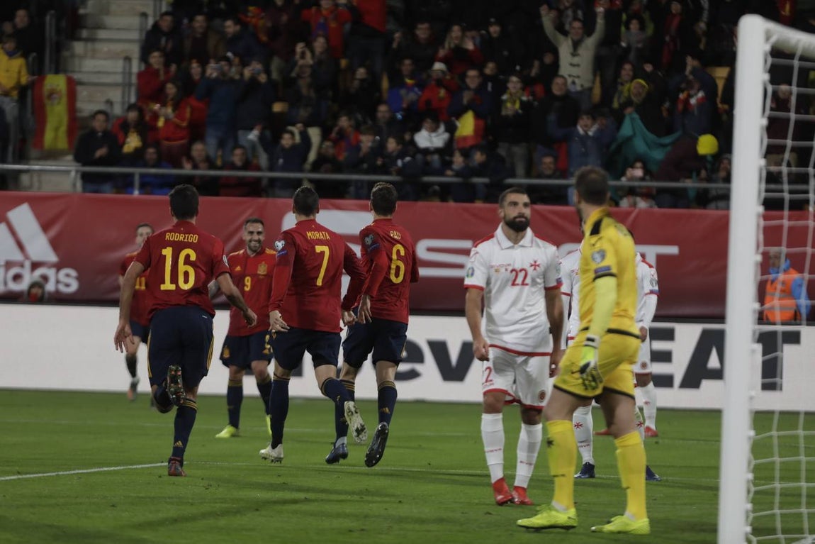 FOTOS: España-Malta en Cádiz
