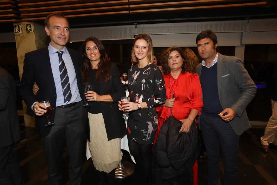 Alfonso Jiménez, Mariluz Fernández, Anabel Mesa, Patricia Davila y Juan Castañeda. 