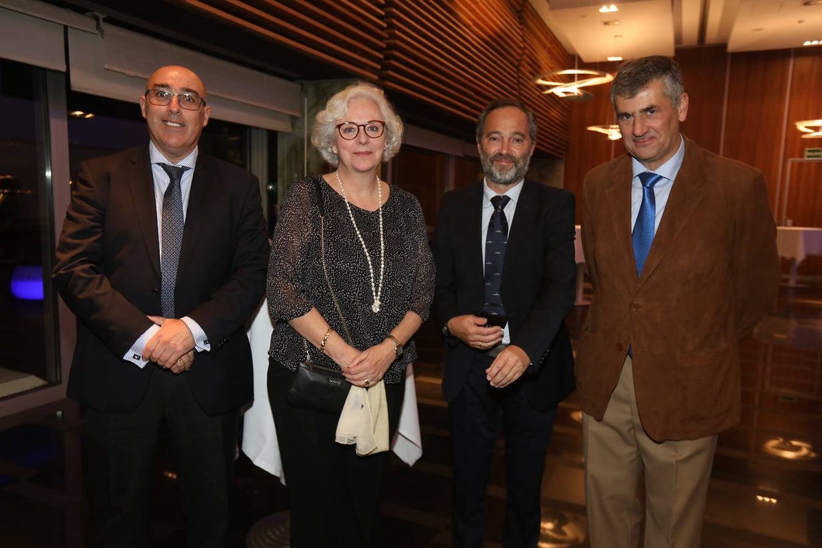 Pascual Valiente, Lali Elicegui, Jesús Paz y Alejandro Herrero Pita. 