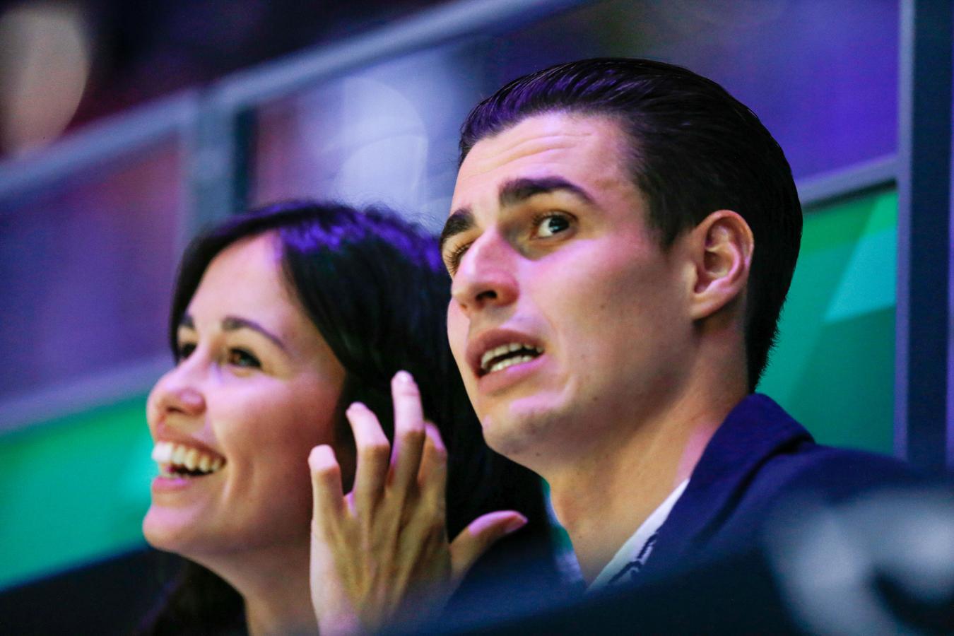 Kepa y Andrea Pérez. 