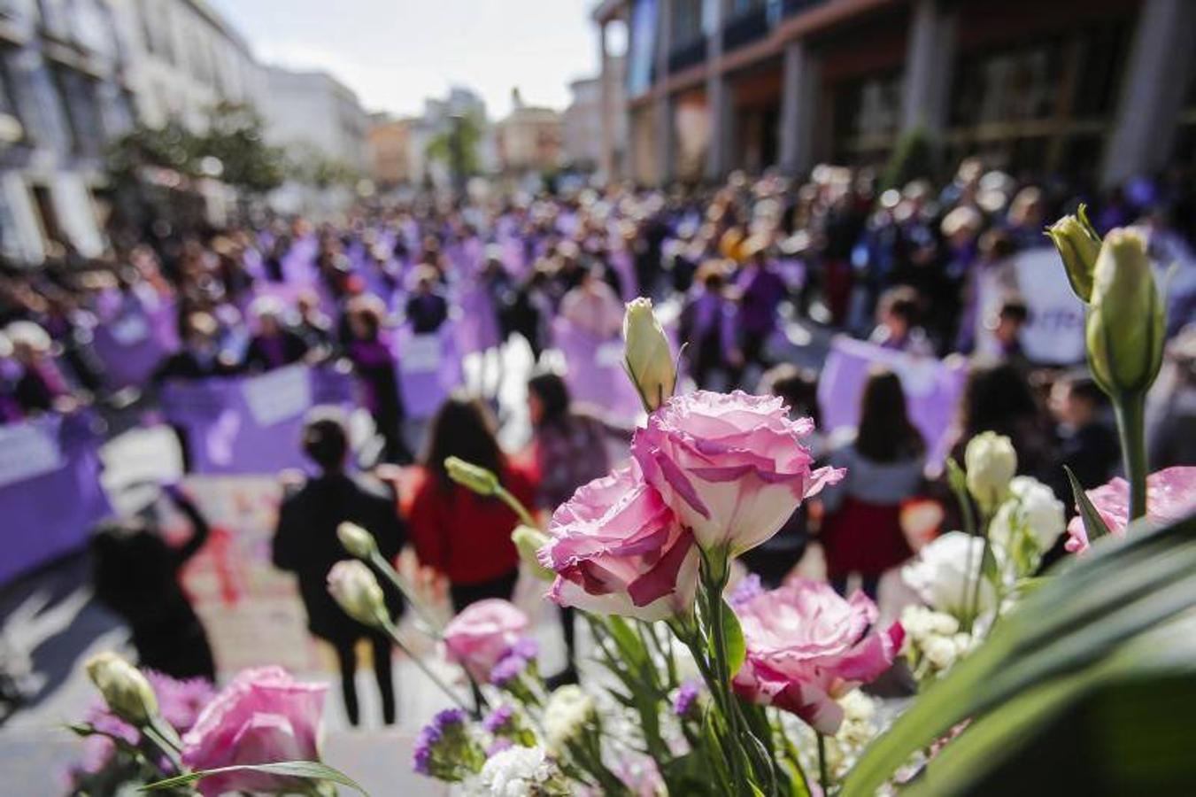 La manifestación contra la violencia hacia las mujeres de Córdoba, en imágenes