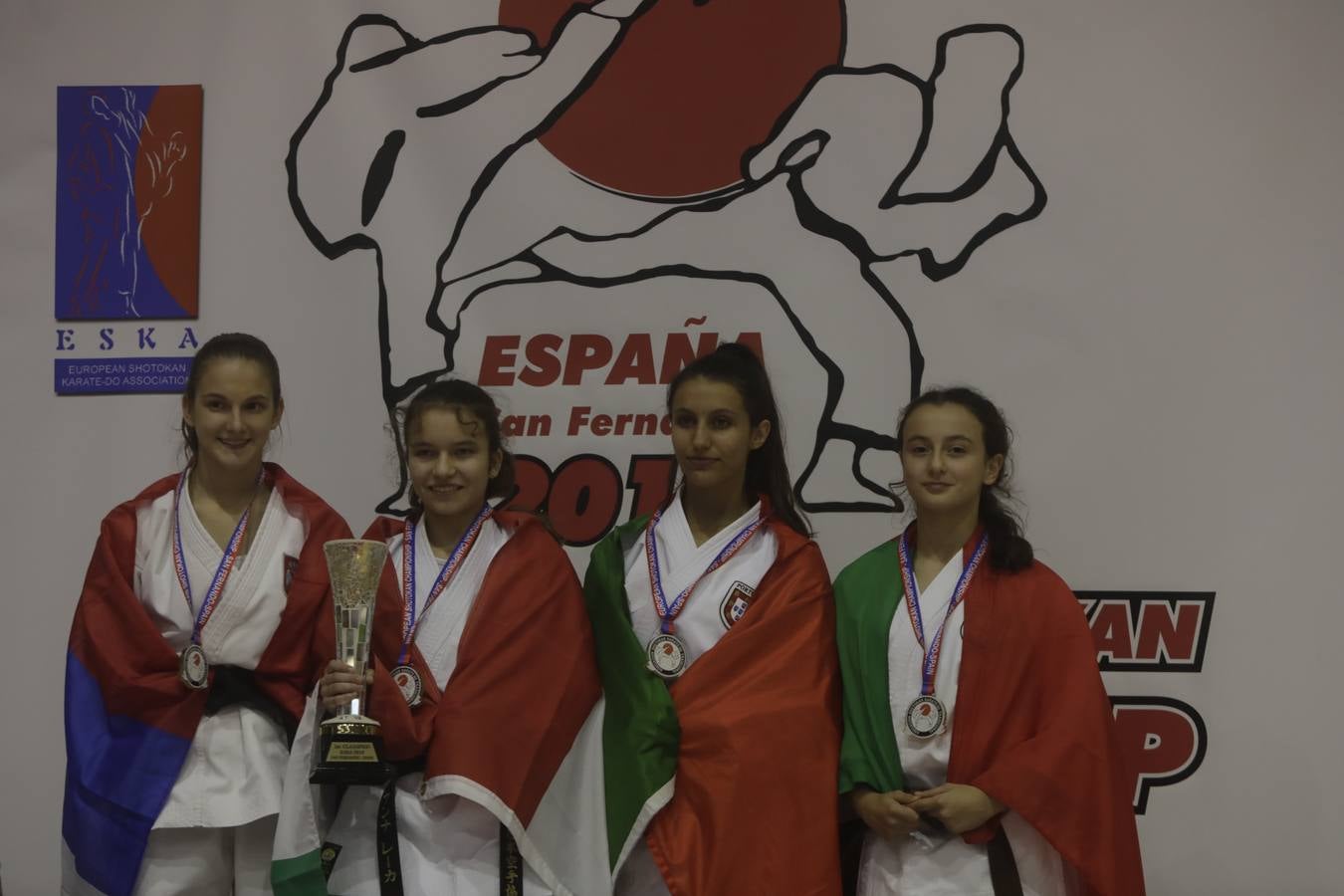 Campeonato de Europa de Karate-do en San Fernando