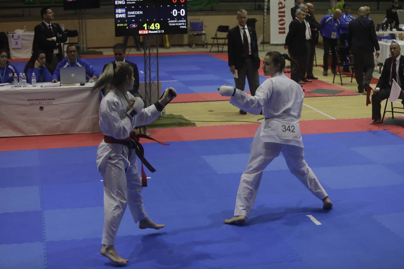 Campeonato de Europa de Karate-do en San Fernando