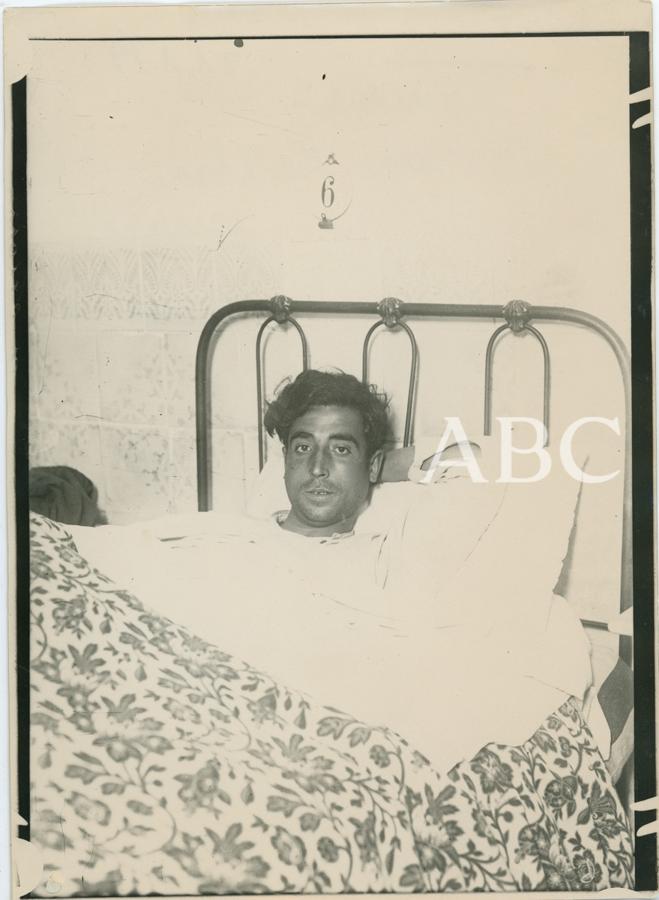 Mariano Esteban, herido. 